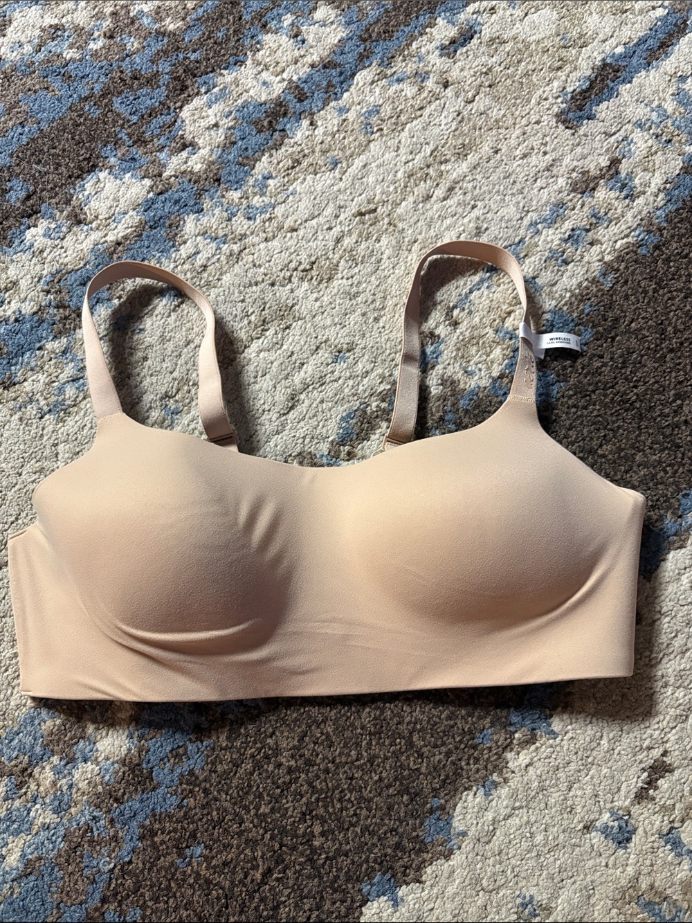 aerie Nude Seamless Lightweight Bra